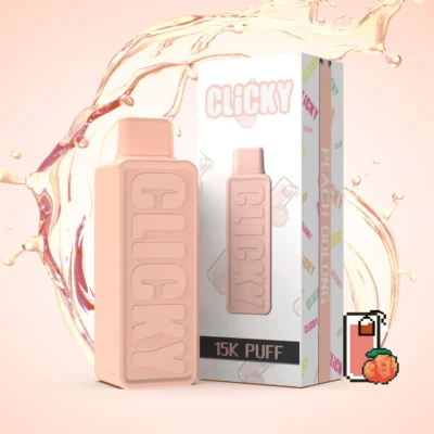White Peach Oolong disposable vape pod featuring a blend of juicy white peaches and premium oolong tea for a smooth, floral, and refreshing flavor.