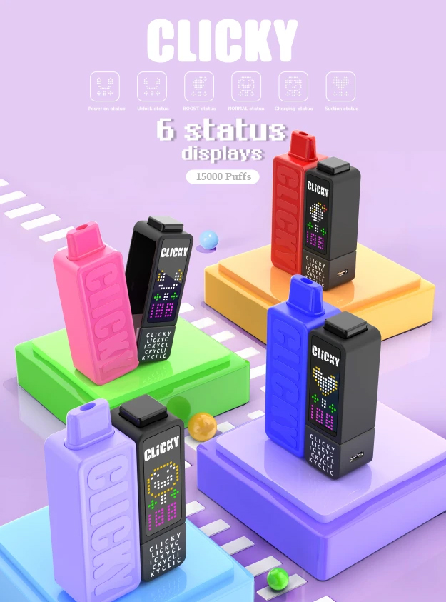 Redefine the way you vape 4 popular Clicky devices 6 key features edited