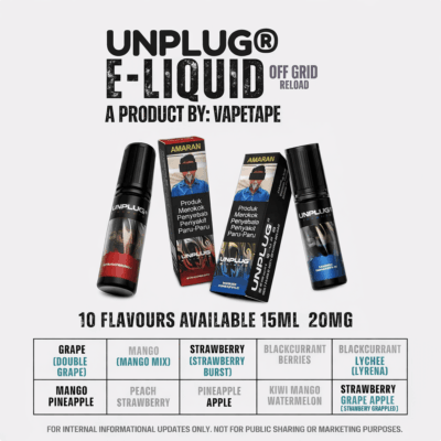 ASDF OFFGRID Reload Cartridge / Unplug E-Liquid 15ML