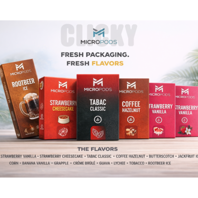 Micropods flavours
